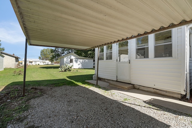 view of yard