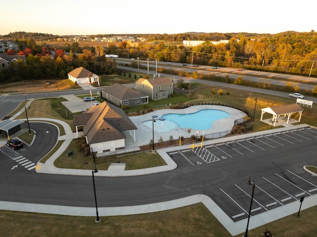 view of swimming pool