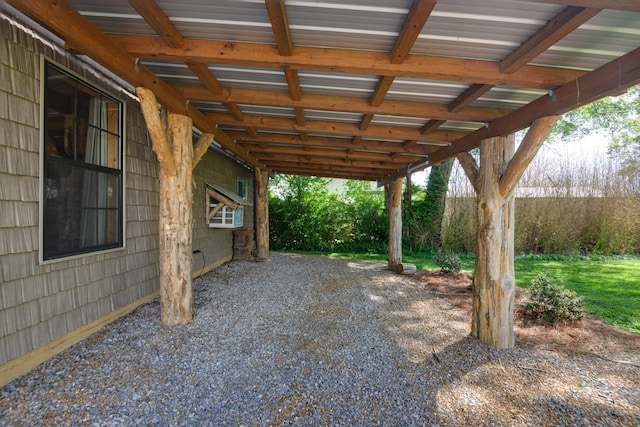 609 Whitthorne St, Shelbyville, TN 37160 - view of patio / terrace featuring an attached carport