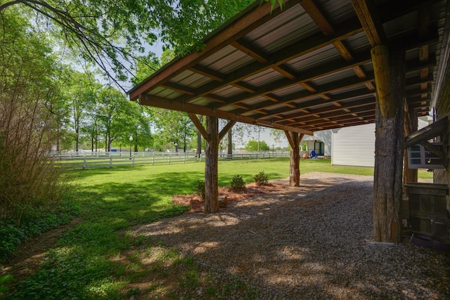 609 Whitthorne St, Shelbyville, TN 37160 - view of yard with a carport