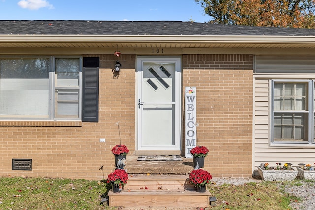 view of property entrance