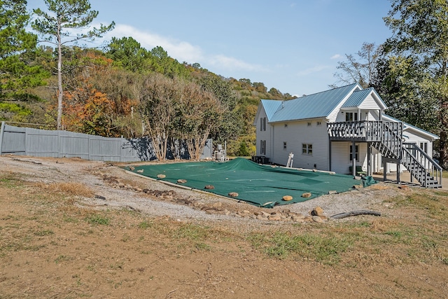 view of pool