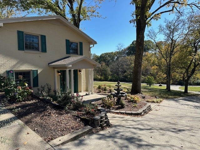 view of side of home