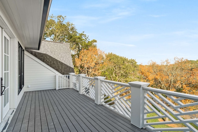 view of deck