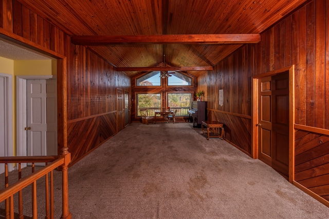 view of horse barn