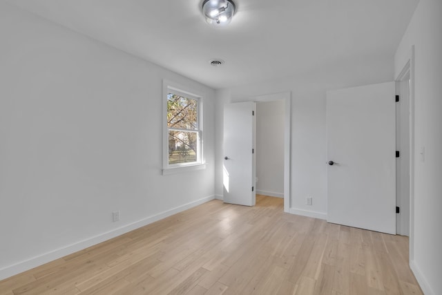 interior space with light wood-type flooring