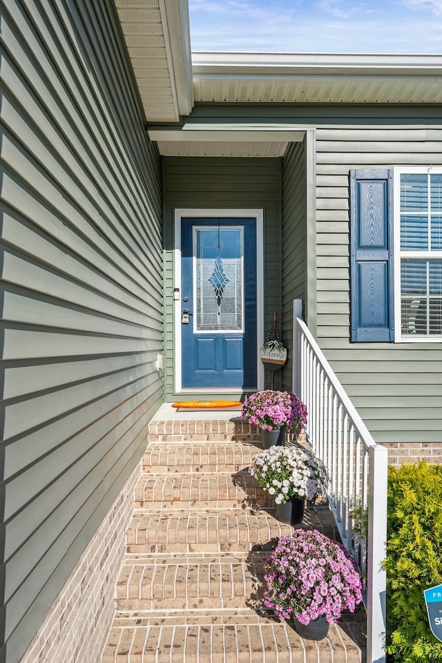 view of entrance to property