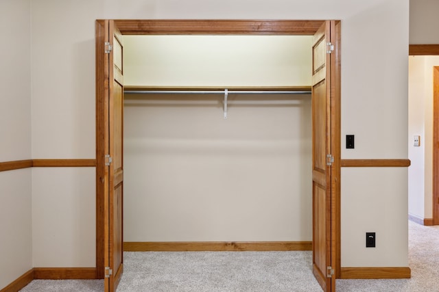 view of closet