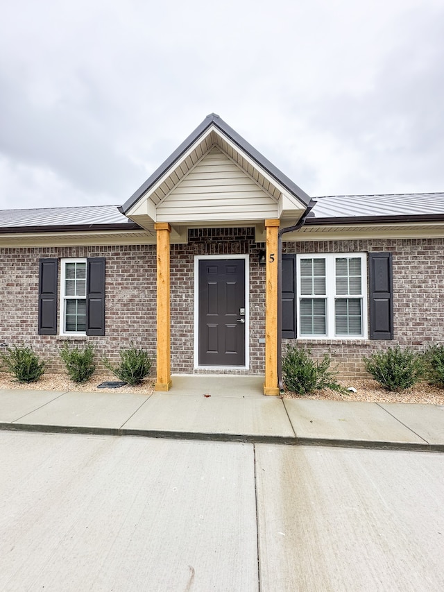 view of ranch-style home