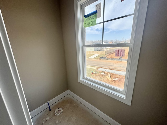 room details with baseboards