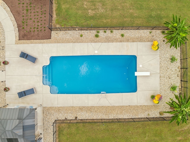 view of pool