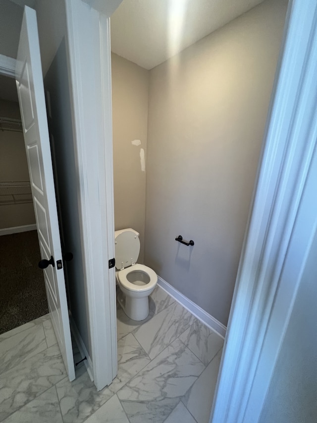 bathroom with toilet