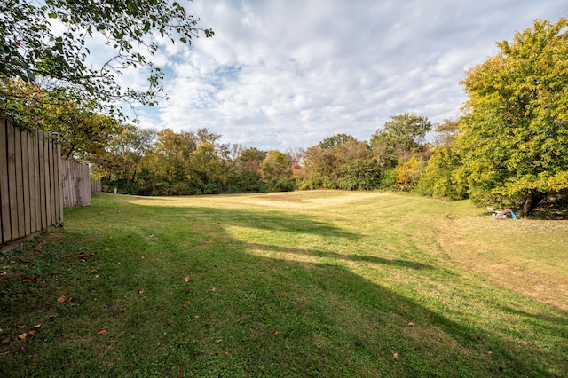 view of yard