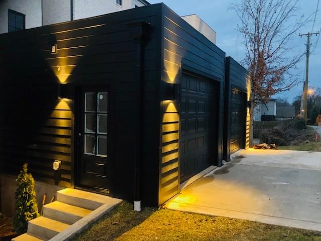 view of outdoor structure featuring a garage