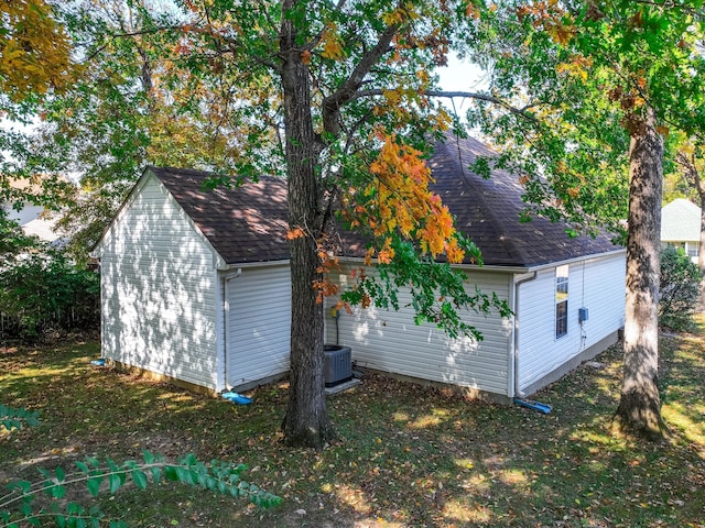 view of back of property