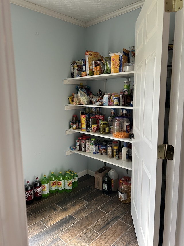 view of pantry