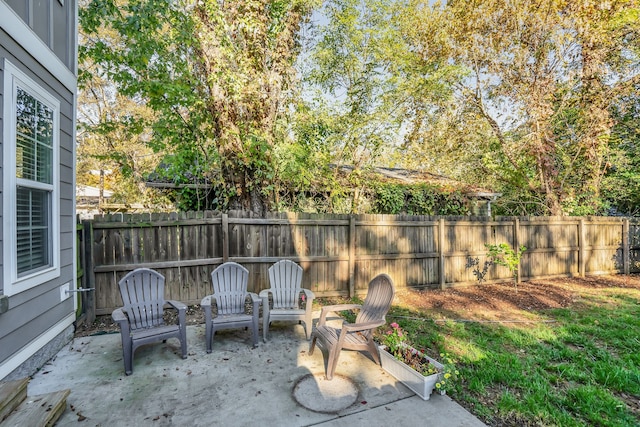 view of patio