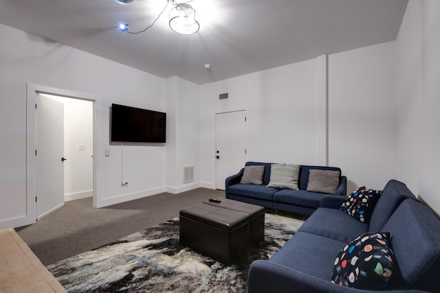 2809 Delaware Ave Unit 202, Nashville, TN 37209 - living area with carpet and baseboards