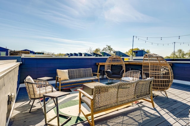 1112 Harmony Way, Nashville, TN 37207 - wooden terrace with an outdoor living space
