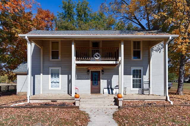 view of front facade