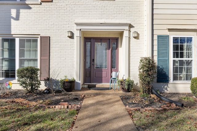 view of property entrance