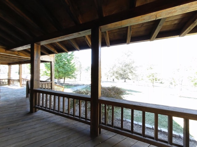 view of deck