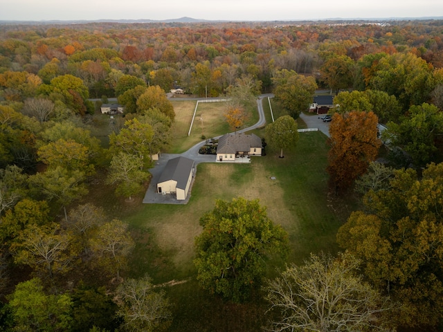 aerial view