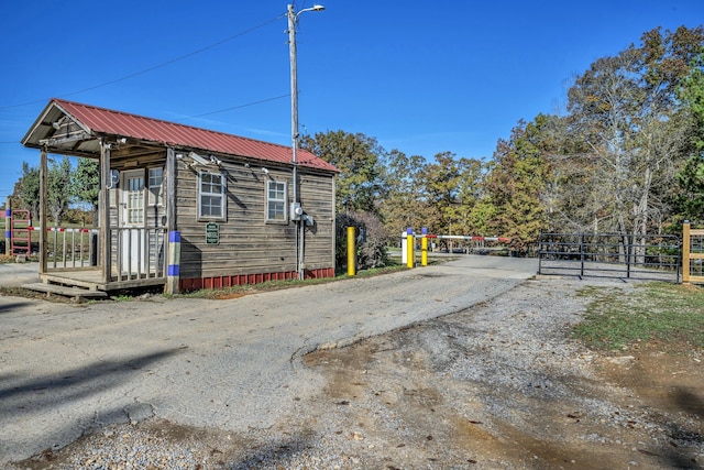 view of side of home