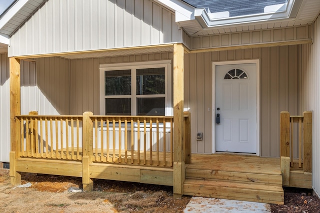 view of property entrance