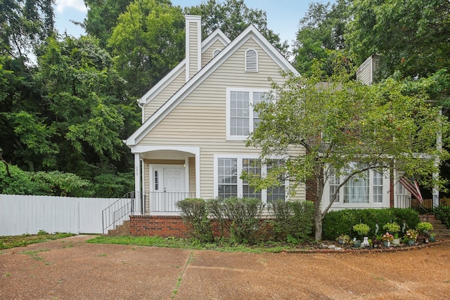 view of front of house