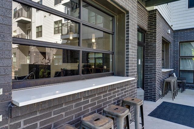 exterior space with a patio area