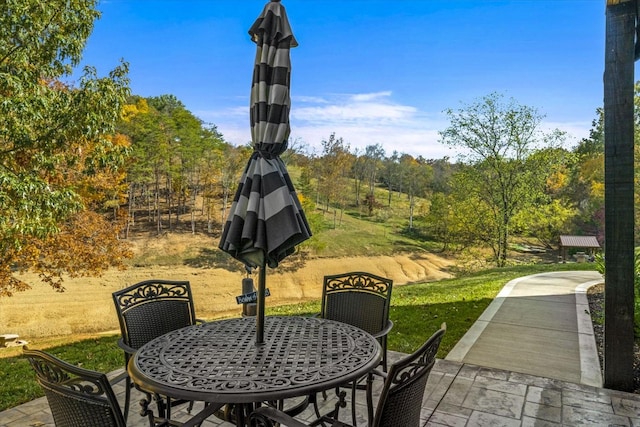 1878 Ferry Hill Rd, Dandridge, TN 37725 - view of patio / terrace featuring outdoor dining space