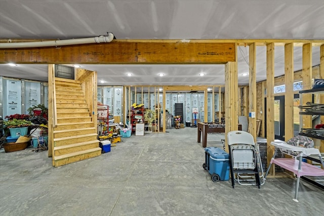 1878 Ferry Hill Rd, Dandridge, TN 37725 - below grade area with stairs