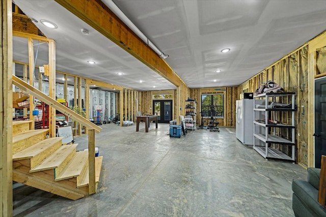 1878 Ferry Hill Rd, Dandridge, TN 37725 - building lobby featuring recessed lighting and stairway