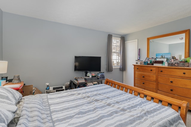 bedroom featuring carpet flooring