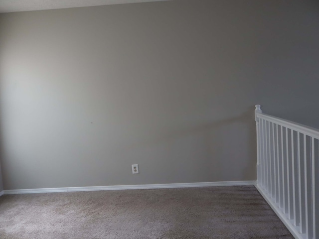 empty room with carpet floors