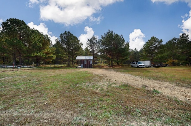700 Kincaid Rd, Minor Hill, TN 38473 - view of yard with fence and a rural view