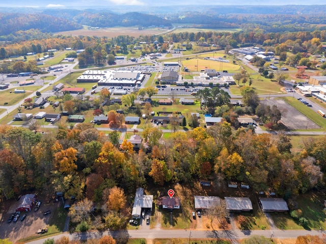 122 Shelton St, Linden, TN 37096 - aerial view of property and surrounding area