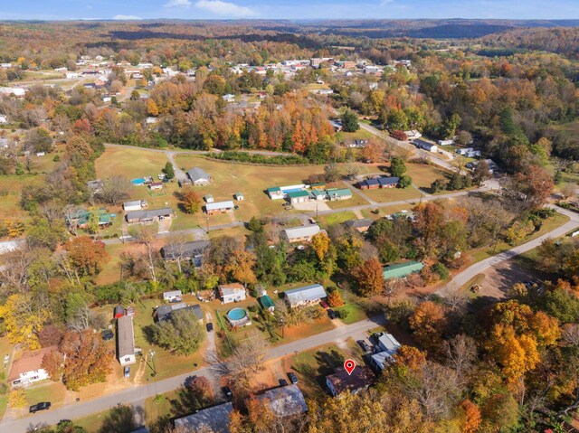 122 Shelton St, Linden, TN 37096 - view of property location with a heavily wooded area