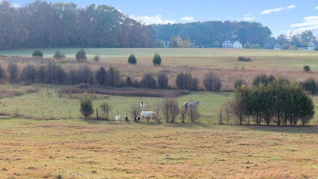 property view of mountains featuring a rural view