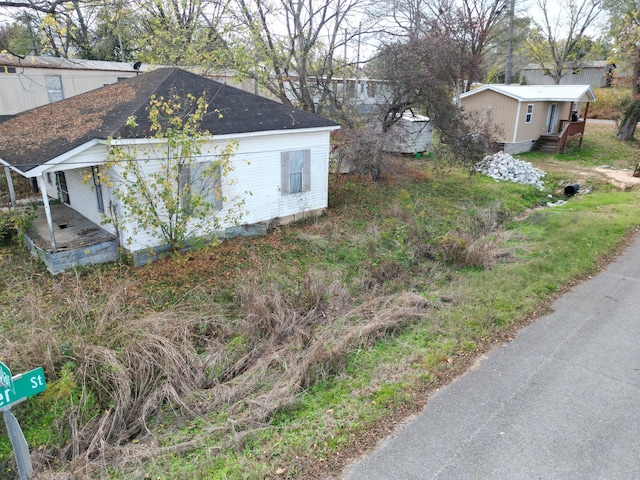 view of side of home