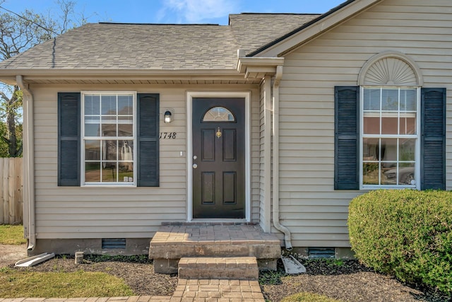 view of property entrance