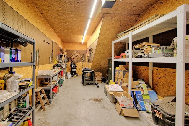 view of storage