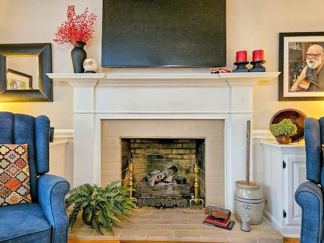 602 Edenburg Dr, Columbia, TN 38401 - detailed view of a fireplace
