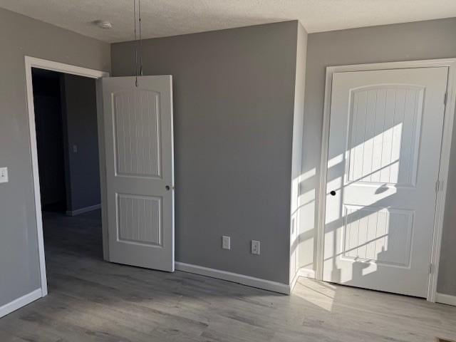 entrance foyer with light hardwood / wood-style floors