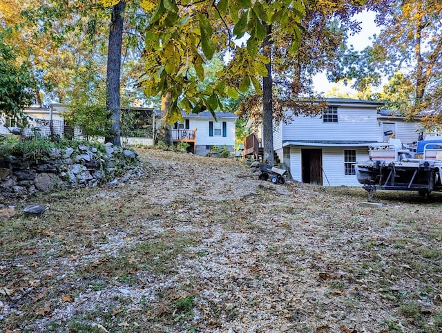 view of back of house