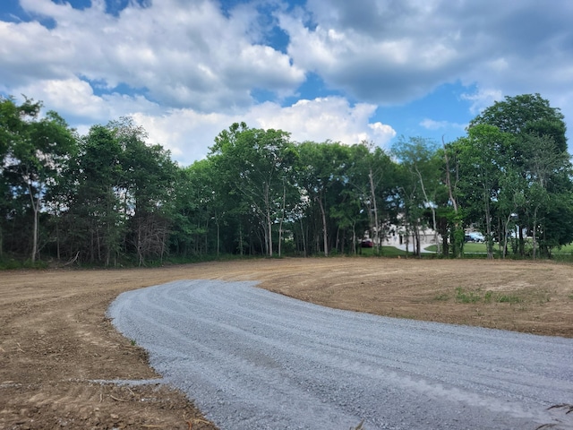 view of road