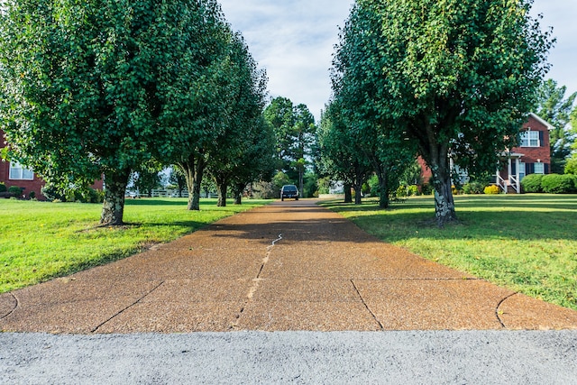 view of road