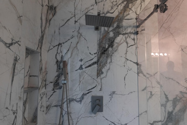 101 Brookstone Dr, Burns, TN 37029 - details with a marble finish shower