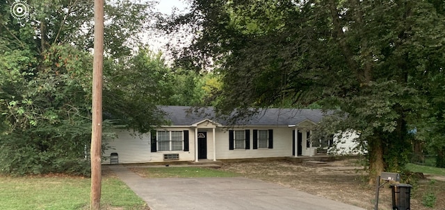 view of ranch-style house